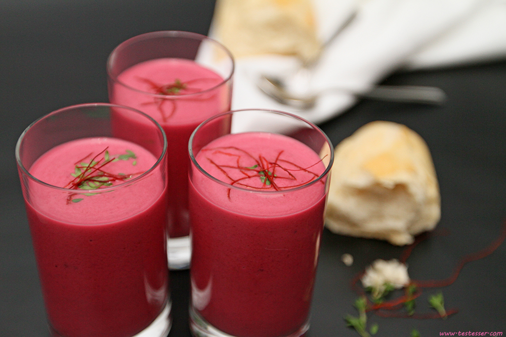 Testesser - Rote Rüben Suppe