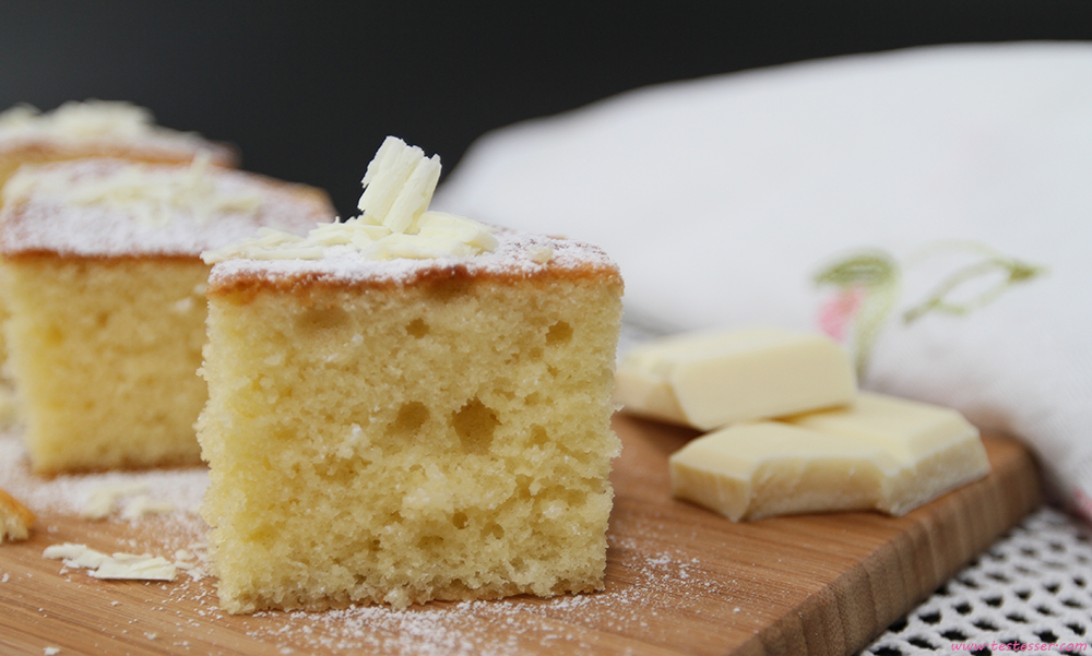 Testesser - Weisser Schokoladekuchen