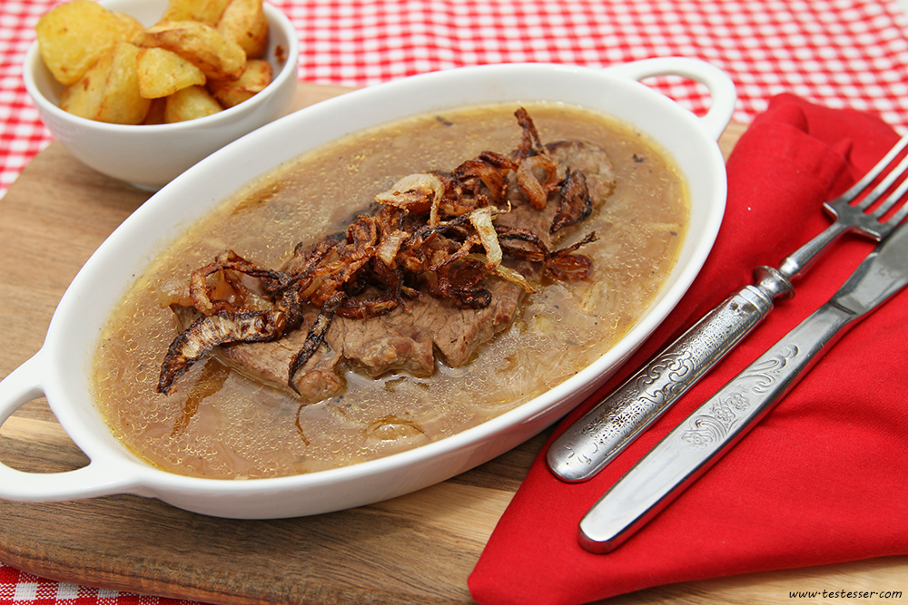 Testesser - Zwiebelrostbraten