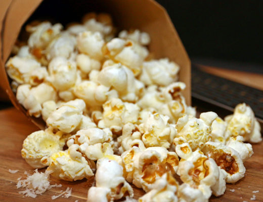 Popcorn mit Parmesan